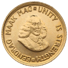 1971 R2 Gold Coin 2 Rand South Africa