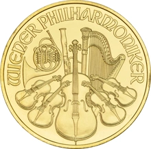 2018 Austrian Gold Philharmonic Coin 1oz