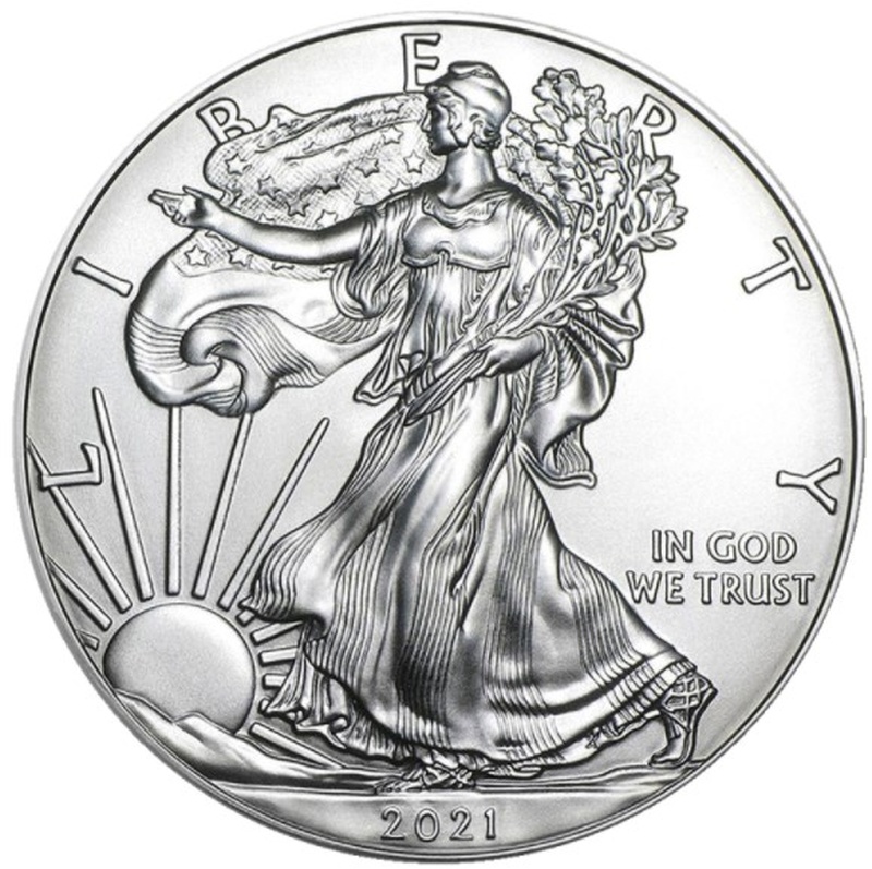 2021 American Silver Eagle Coin 1oz