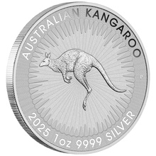 2025 Australian Kangaroo Silver Coin 1oz