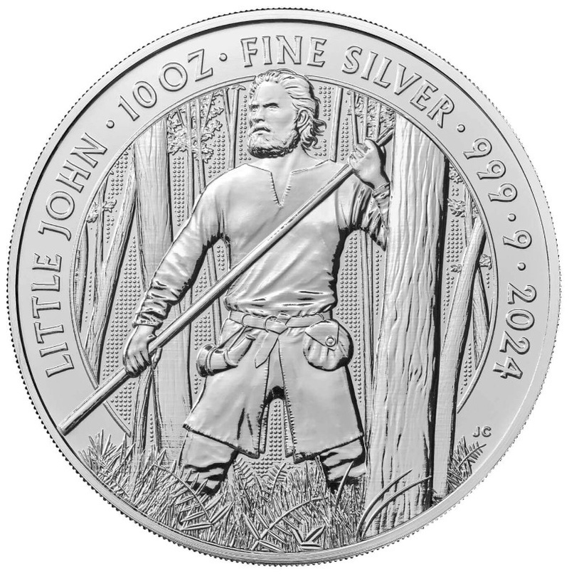2024 Little John Silver Coin Myths & Legends 10oz