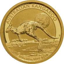 2015 1/4oz Australian Kangaroo Gold Nugget Coin