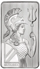 100oz Silver Bar Britannia Minted