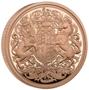 Queen Elizabeth II Memorial Five Sovereign Piece 2022 Brilliant Uncirculated Coin Boxed