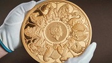 10 kilo ‘Masterwork’ the largest coin ever produced by The Royal Mint
