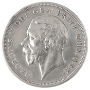 1927 Proof Silver Crown Coin George V Christmas Crown Extremely Fine