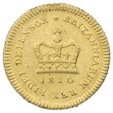 1810 1/3 Guinea Gold Coin George III