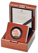2023 King Charles III Coronation Sovereign Gold Proof Coin Boxed