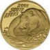 2005 1/10oz Natura Hippopotamus Gold Coin