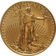 2014 Tenth Ounce Eagle Gold Coin