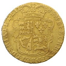 1785 Gold Half Guinea Coin George III