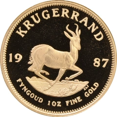1987 Proof Krugerrand Gold Coin 1oz