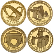 £1 One Pound Proof Gold Coin - Pattern