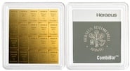 Heraeus CombiBar 20 x 1 Gram Gold Bar
