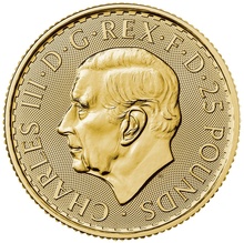 2023 King Charles III Quarter Ounce Britannia Gold Coin