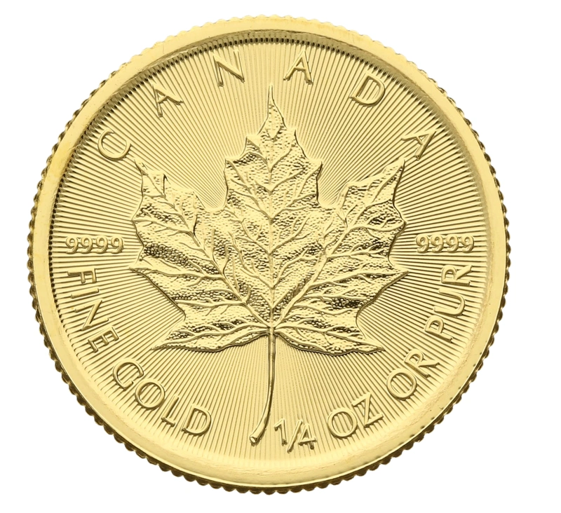 2019 1/4oz Canadian Maple Leaf Gold Coin