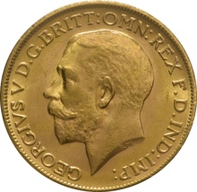 1912 Gold Sovereign Coin George V Melbourne