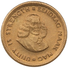 1974 R1 Gold Coin 1 Rand South Africa