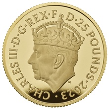 2023 1/4oz Gold Coronation of King Charles III Proof Coin Boxed