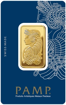 PAMP Lady Fortuna 2 Tola Gold Bar