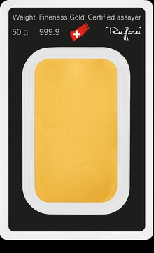 50g Gold Bar Argor-Heraeus