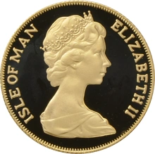 1979 Proof Gold Sovereign Coin Elizabeth II Decimal Portrait Isle of Man