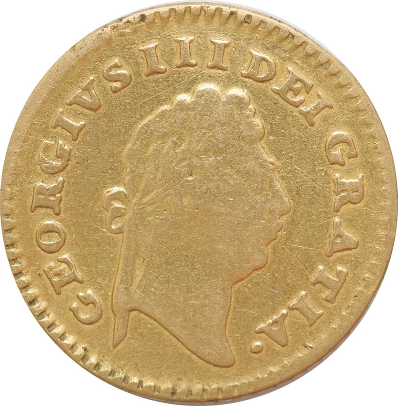 1797 1/3 Guinea Gold Coin George III