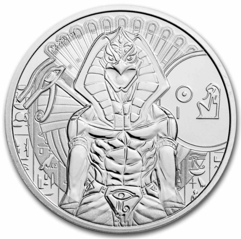 2023 1oz Ra Silver Coin Egyptian Gods