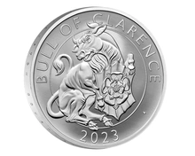 2023 Bull of Clarence Silver Coin Tudor Beasts Proof Two Coin Set Boxed