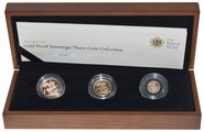2011 Gold Proof Sovereign Three Coin Set Boxed