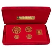 1979 Proof Isle of Man Gold Sovereign 4 Coin Set Boxed