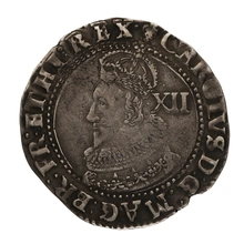 1625 Charles I Hammered Silver Shilling