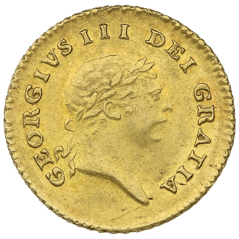 1810 1/3 Guinea Gold Coin George III