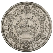 1931 Silver Crown Coin George V