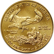 2013 1/10oz American Eagle Gold Coin