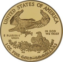 2007 Proof American Eagle Gold Coin 1oz