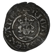 1377-1399 Silver Half Penny Coin Richard II Hammered