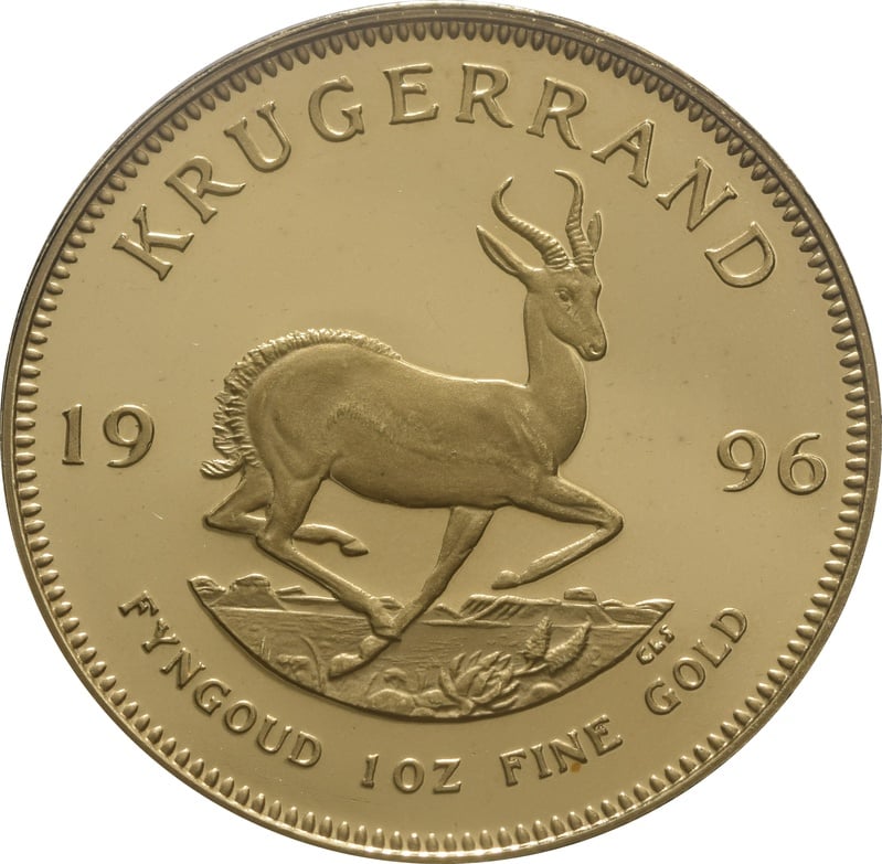 1996 Proof Krugerrand Gold Coin 1oz