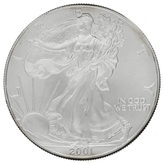 2001 American Silver Eagle Coin 1oz