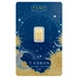 0.5g Gold Bar PAMP Zodiac Taurus Minted
