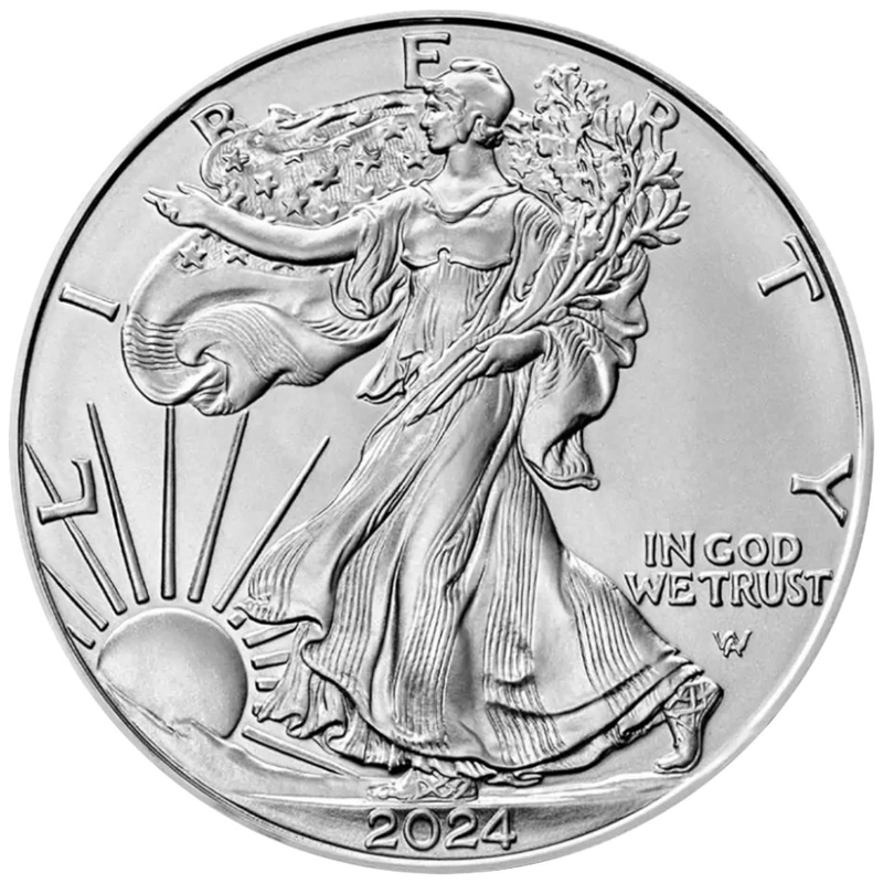 2024 American Silver Eagle Coin – 1oz .999 Fine Silver – BU Uncirculated