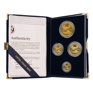 1990 Proof Gold Eagle 4 Coin Set Boxed