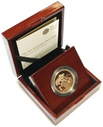2016 - Gold £5 Brilliant Uncirculated Coin Boxed
