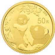 2021 3g Chinese Panda Gold Coin