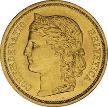 Swiss 20 Franc Gold Coin Libertas