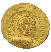 565-578 Gold Solidus Coin Justin II