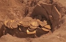 Israeli archaeological dig discovers gold coin hoard Israeli archaeological dig discovers gold coin hoard