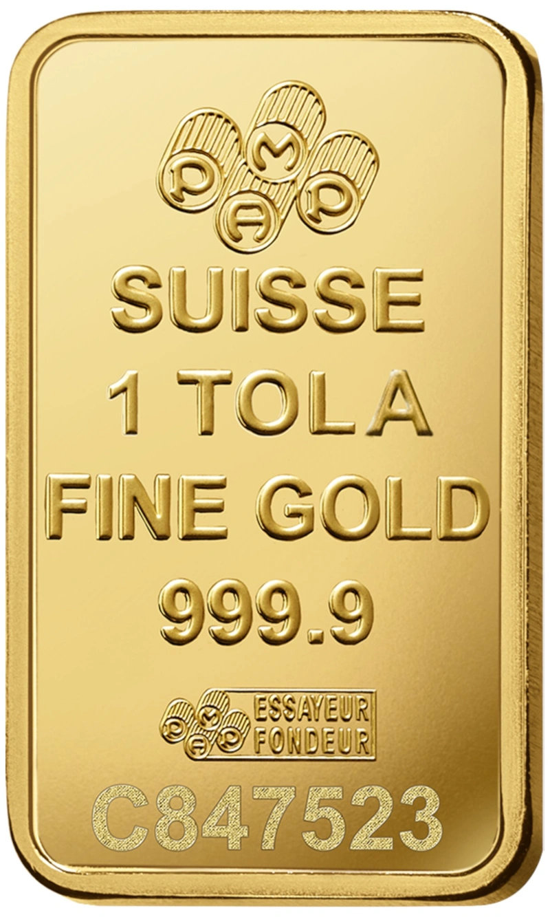 1 Tola Gold Bars (Pre Owned)