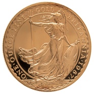 1987 Proof Gold Britannia Coin 1oz