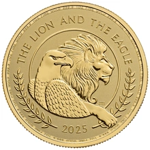 2025 The Lion and The Eagle 1oz Gold Coin